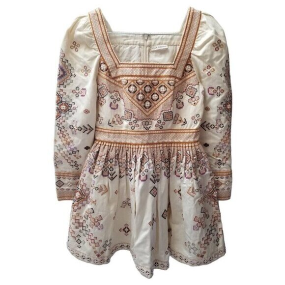 Ulla Johnson Adilah Runway Dress in Ochre 4 - Picture 6 of 16